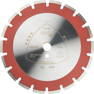 Klingspor DT 602 B Supra Diamantgrosstrennscheibe für Fugenschneider - 300 x 25.4 mm, weit verzahnt