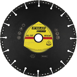 Klingspor DT 900 ACR Special Diamanttrennscheibe für Winkelschleifer - 230 x 22.23 mm