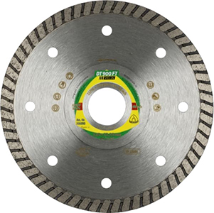 Klingspor DT 900 FT Special Diamanttrennscheibe für Winkelschleifer - 125 x 22.23 mm