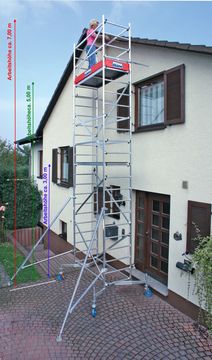 Monto® ClimTec®/RollTec®-System Geländerstrebe 1.59 m – Bild 2