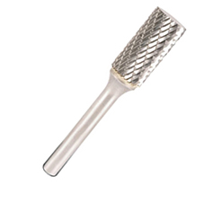 Hartmetallfräser HF 100 A / Ø x H x L = 9.6 x 19 x 64 mm / Schaft-Ø 6 mm / Kreuzverzahnung - VE = 1 Stück