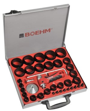 BOEHM JLB259PACC Locheisensatz Ø 2-59 mm + JLB-M53PA + JLB-M60PA + JLB-P42R + TC-420PA + 2xLAM-1 im Metallkoffer