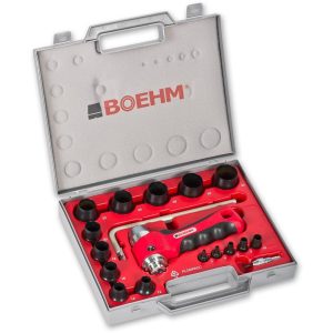 BOEHM JLB330PACC Locheisensatz Ø 3-30 mm + JLB-M30PA + JLB-P42R + TC-330PA + LAM-1 im Kunststoffkoffer
