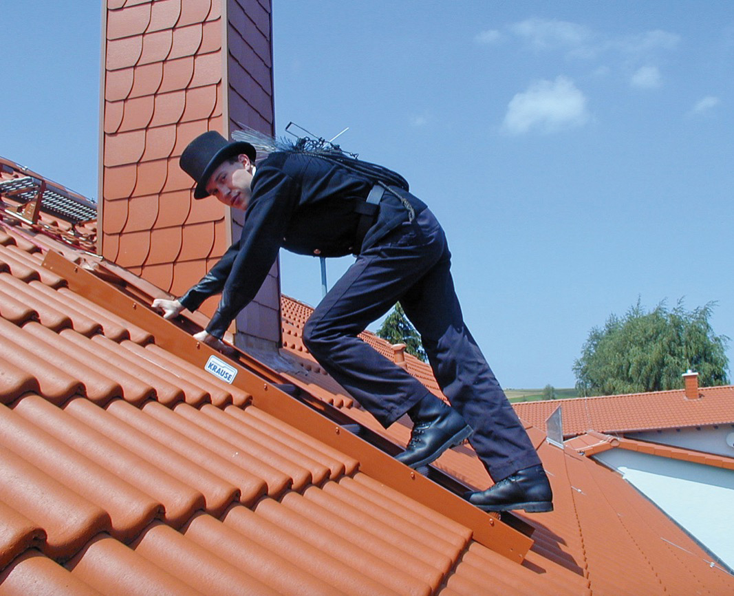Stabilo® Professional KaminkehrerLeiter - Aluminium, anthrazit - Länge 3.95 m - 14 Sprossen – Bild 5