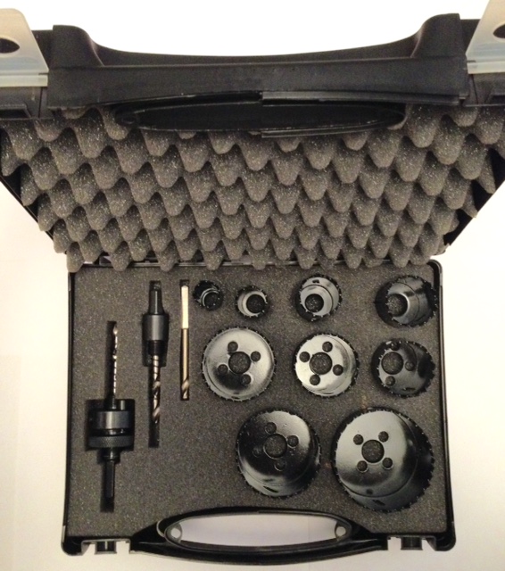 Bi-Metall Lochsägen Set SC 3836 R 13-teilig Ø 19–65 mm – Bild 2