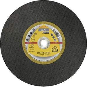 Kronenflex® A 24 Extra Grosstrennscheiben - Ø 300 x 3.5 x 22.23 mm - gerade - VE = 10 Stück
