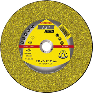 Kronenflex® A 24 Extra Trennscheiben - Ø 230 x 3 x 22.23 mm - gerade - VE = 25 Stück