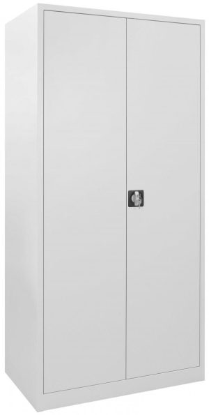METEC Flügeltürschrank H1950xB920xT600 mm Lichtgrau/Lichtgrau