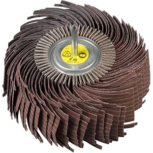Schleifmop MM 630 - Ø 180 x 50 x 6 mm / Korund, Korn 120 - VE = 2 Stück