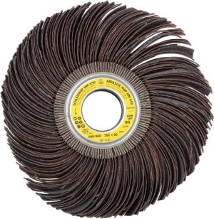 Schleifmop MM 650 - Ø 250 x 100 x 43.1 mm / Korund, Korn 80 - VE = 1 Stück