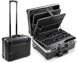 B&W Orca 115.05 HDPE-Werkzeugkoffer 42 L Volumen, schwarz (leer)