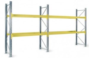 Aktions-Palettenregal S-SB Grund- und Anbauregal HxLxT 2500x(2700)5400x1000 mm