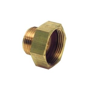 Reduktion 1" AG x 1 1/4" IG aus Messing