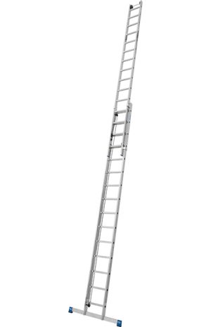 Stabilo® Professional Sprossen-SeilzugLeiter, zweiteilig - Alu - Arbeitshöhe 8.45 m - 2 x 15 Sprossen