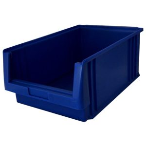 EcoSystem LK 2 Sichtlagerkasten blau für Boxenregal