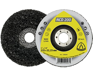 Reinigungsscheibe NCD 200 - Ø 125 x 22.23 mm - SiC / Gerade - VE = 5 Stück