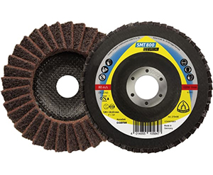 Vliesmopteller SMT 800 Special - Ø 115 x 22.23 mm - Gewölbt 12° / Medium - VE = 5 Stück
