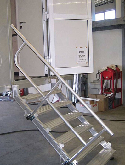 Stabilo® Treppe - Neigung 45° - Stufenbreite 80 cm - Höhe 1.94-2.15 m - 1 x 10 Stufen – Bild 4
